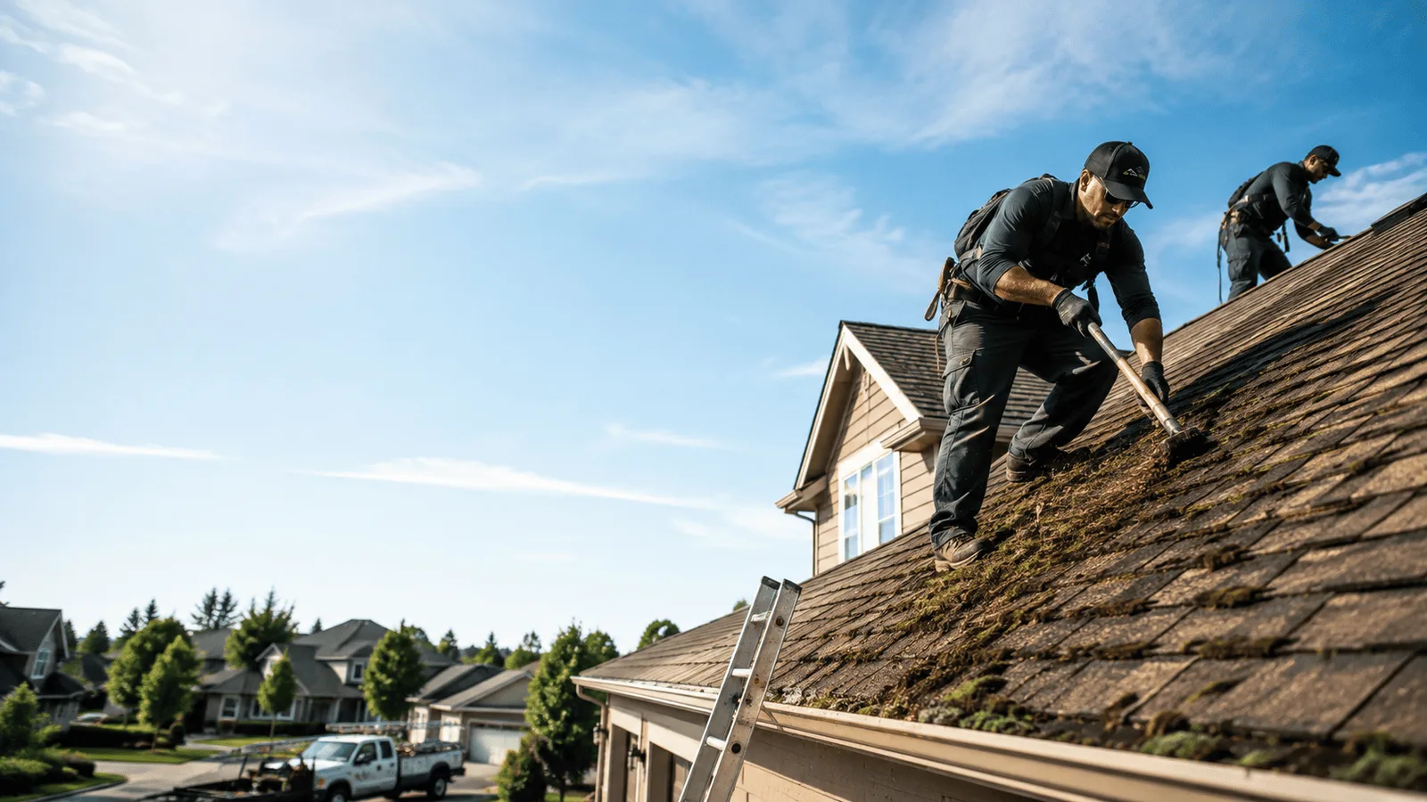 Roof Moss Removal in Hardin, TX near me